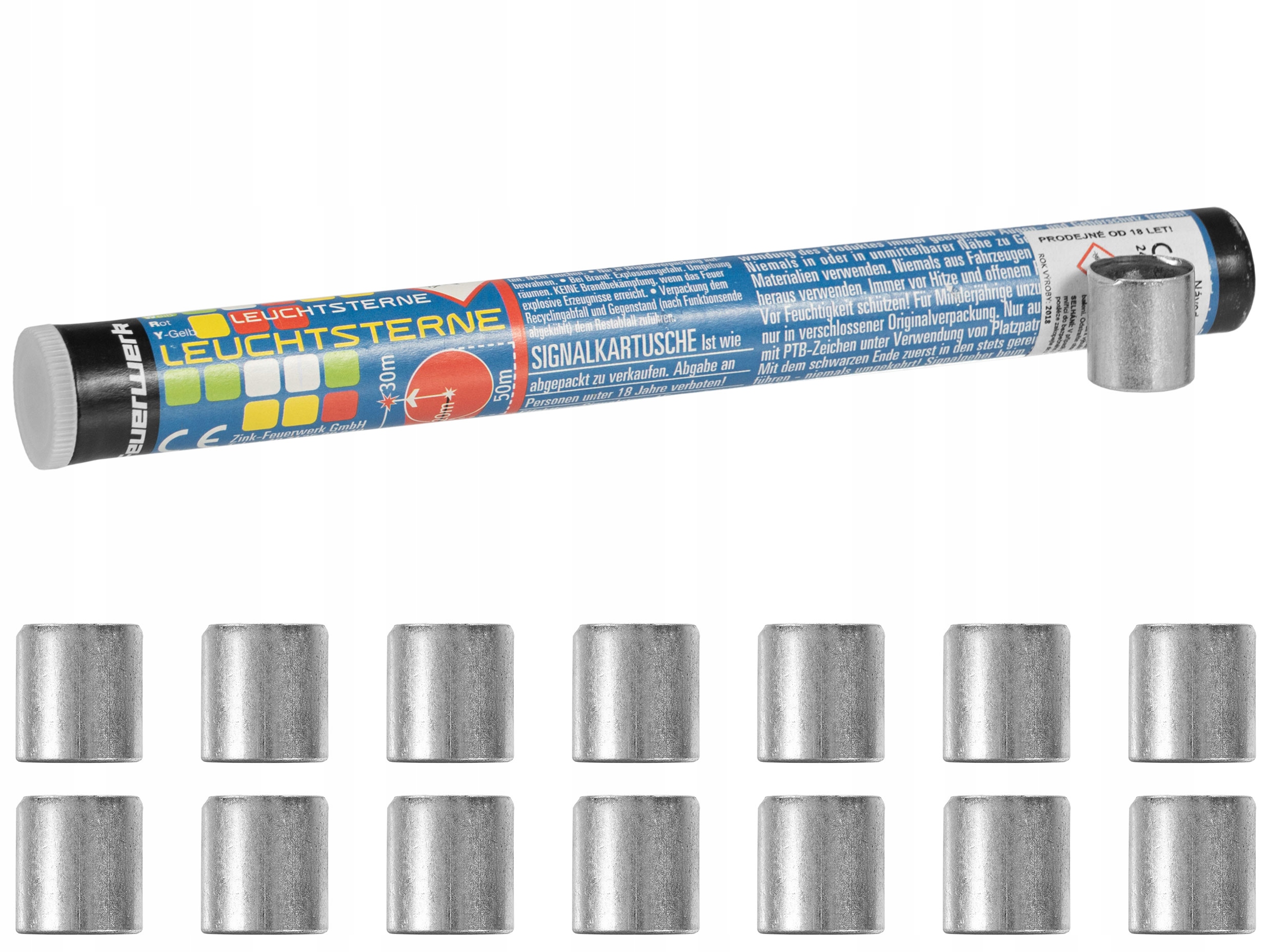 

Raca pistoletowa Zink Feuerwerk Leuchtsterne 4 kol