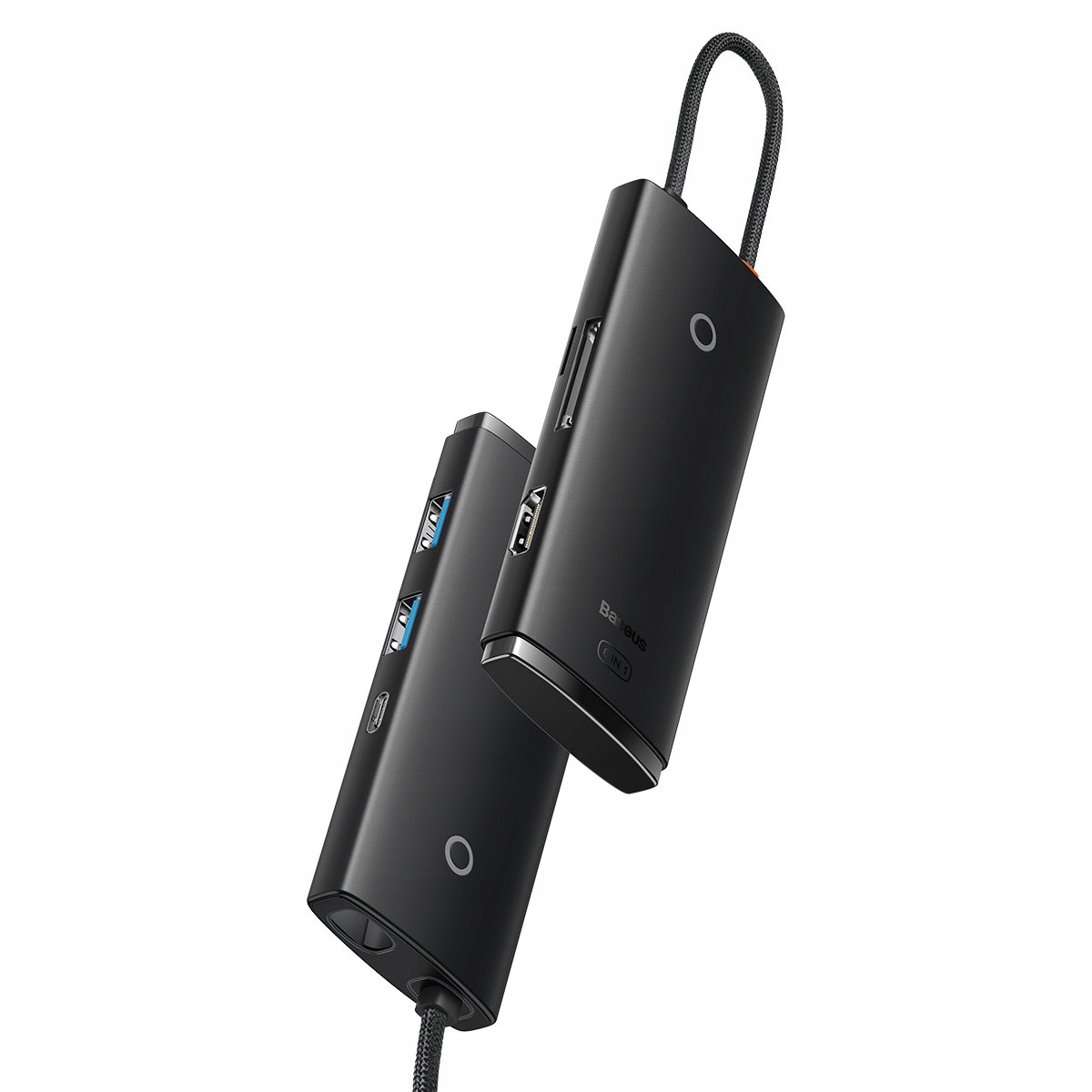 Usb-c Multifunkční Hub 2X Usb Pdmi Sd Tf Černý, Příslušenství K Počítačům