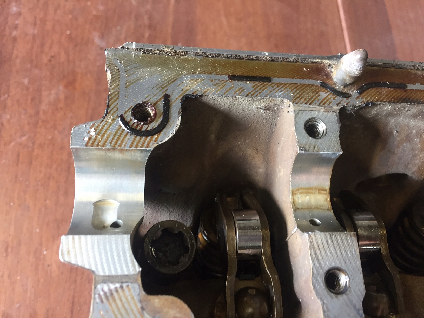 AUDI A6 C6 2.0 TFSI TESTATA Valvole BPJ 06F103373