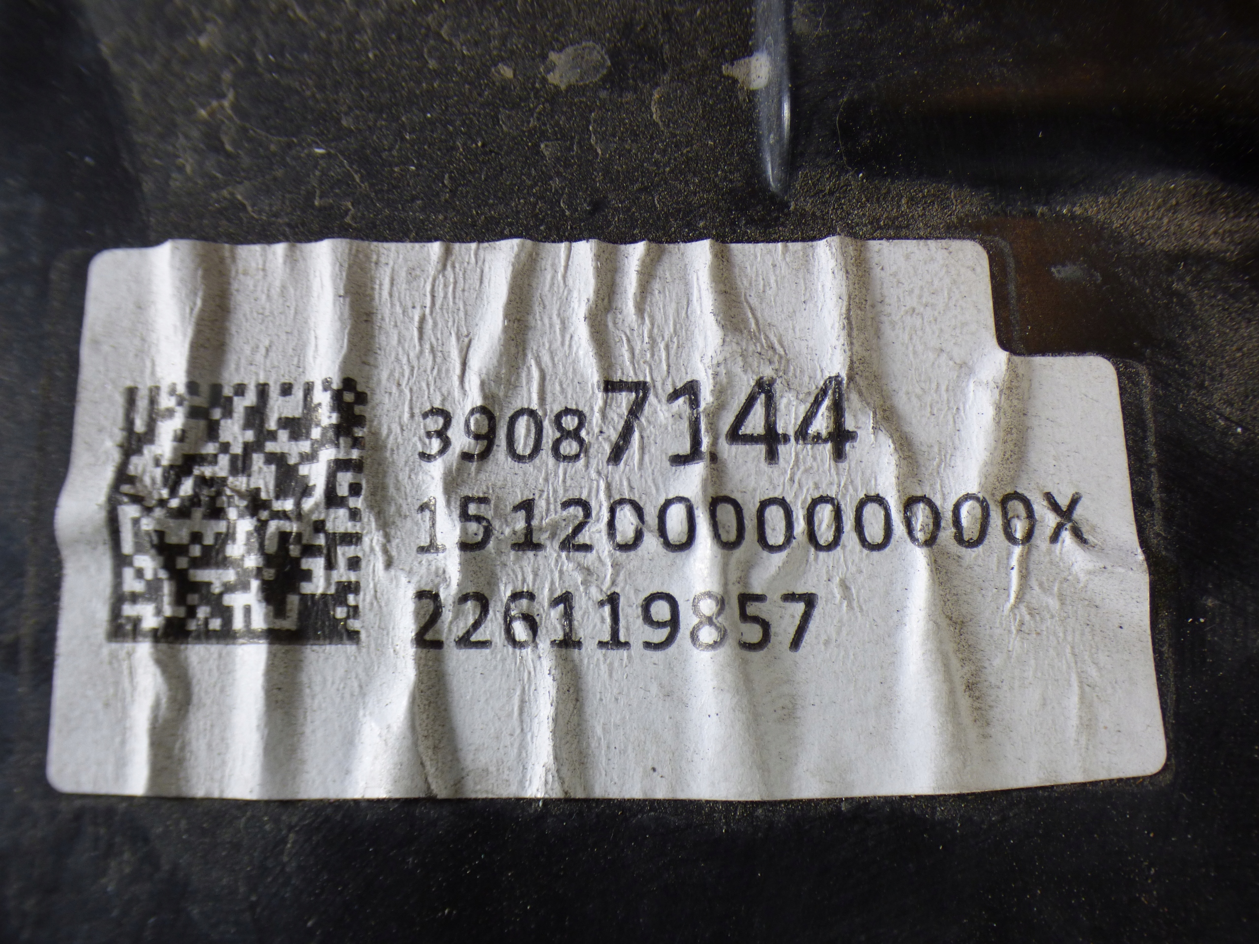 Gehäuse filter luft stBDB 39087144 ASTRA K V 1.5CDTI CRDI LIFT