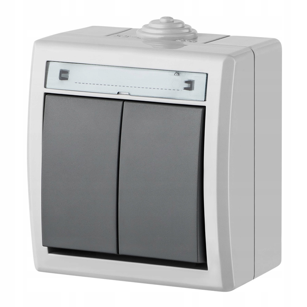 

Aquant Łącznik natynkowy podwójny IP55 1202-10