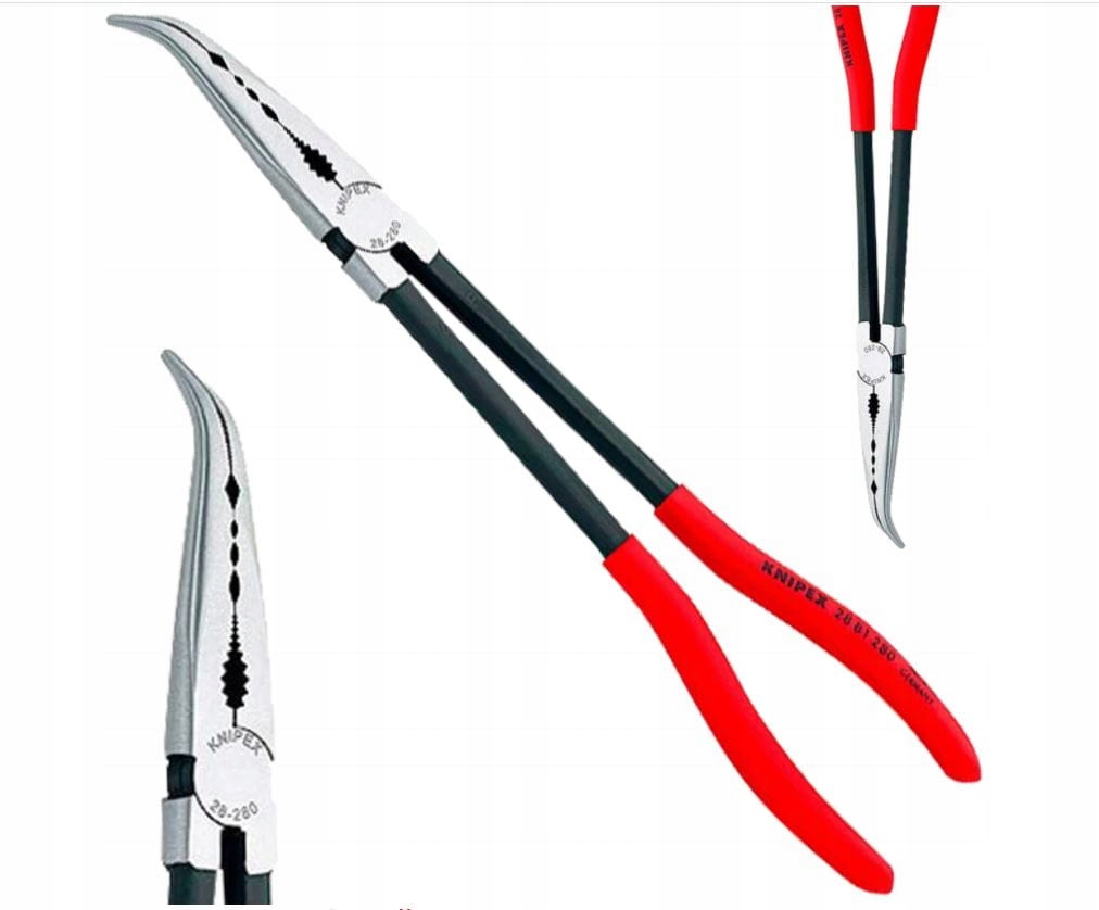 Dlouhé ohnuté kleště Knipex 2881280 280 mm
