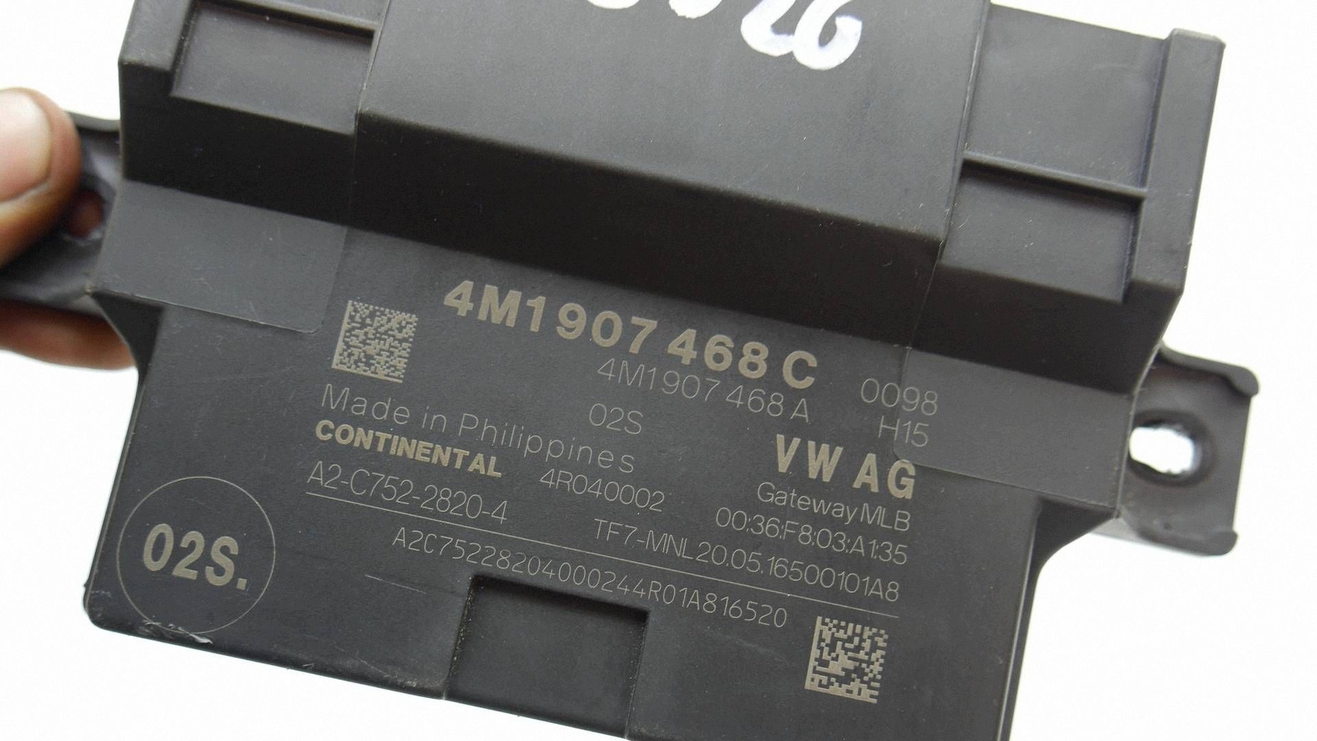 module control unit GATEWAY AUDI A4 B9 Q7 4M 4M1907468C