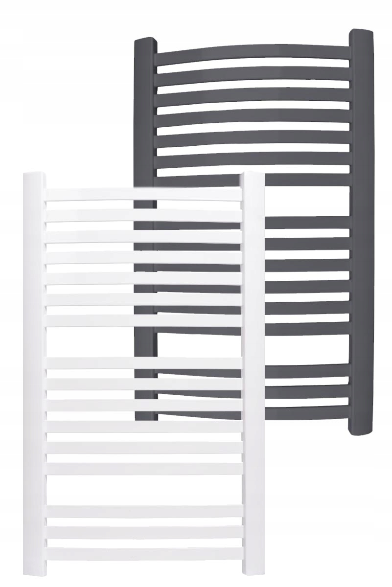 Vodný kúpeľňový radiátor Diamond 556 W 570 x 1150 mm biely