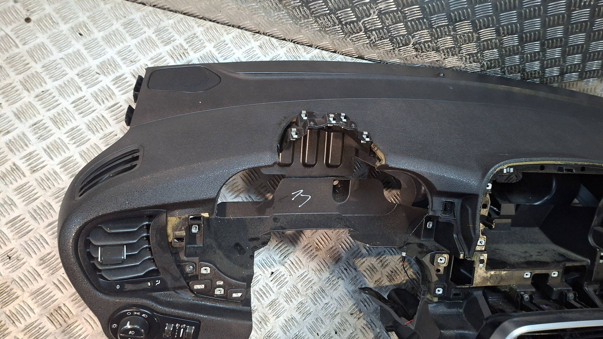 dashboard instrument panel airbags FIAT 500X LIFT 2018