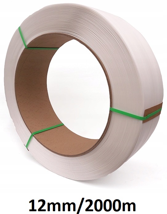 12 mm/2800 m Pp Balicí Páska Pro Palety Balíků, pouzdro 406 mm