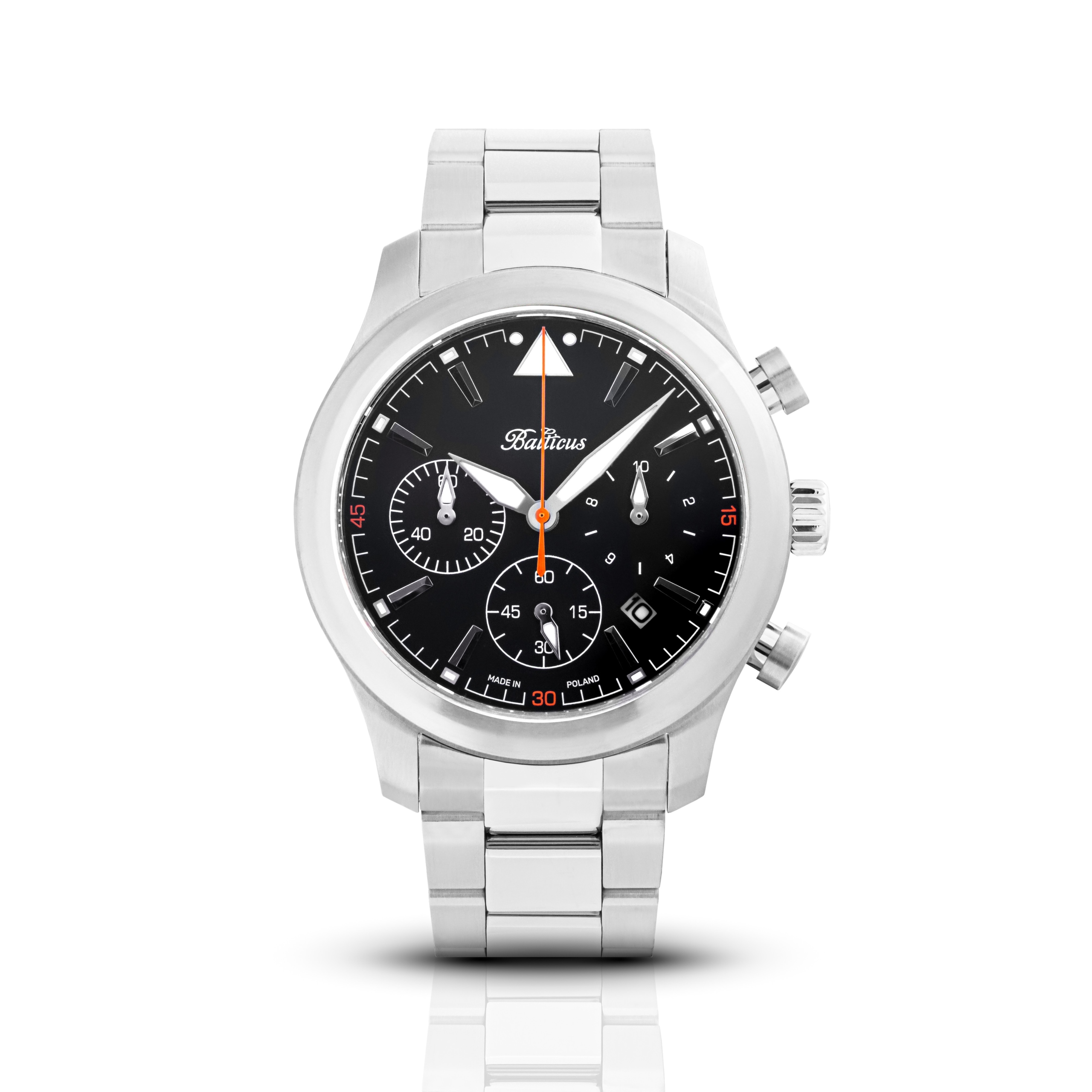 Balticus Flying Seal Balfsqchbla 44mm Černý Limited Edition 50 Ks.