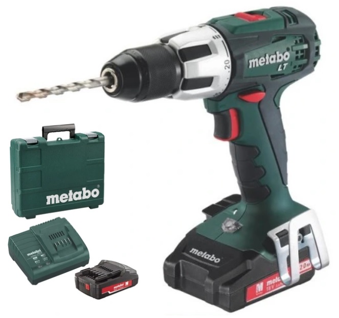 Metabo Sb 18 Lt Compact aku šroubovák 2x2,0Ah