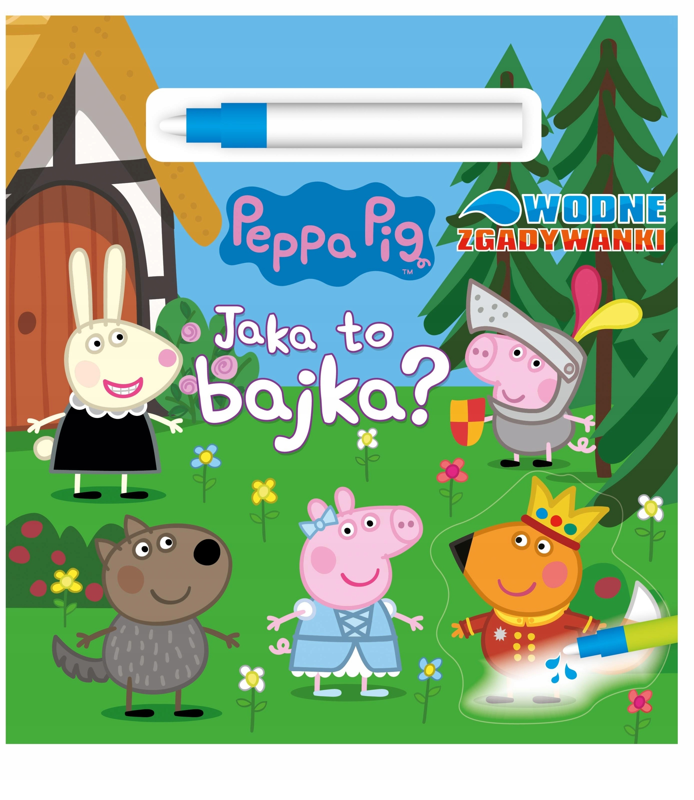 

Świnka Peppa Pig Wodne Zgadywanki Pisak Wodny