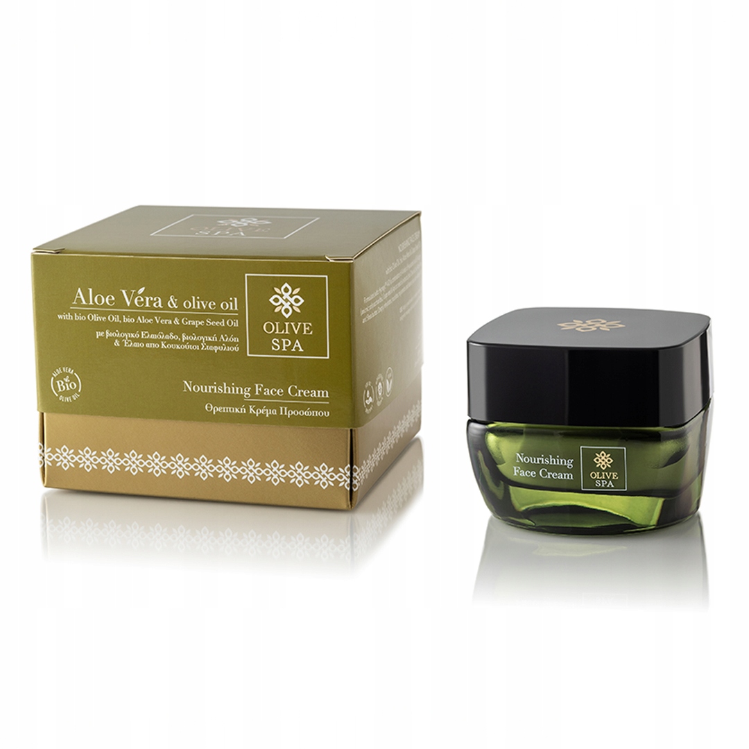 Vyživující krém na obličej Olive Spa Aloe den a noc 50 ml