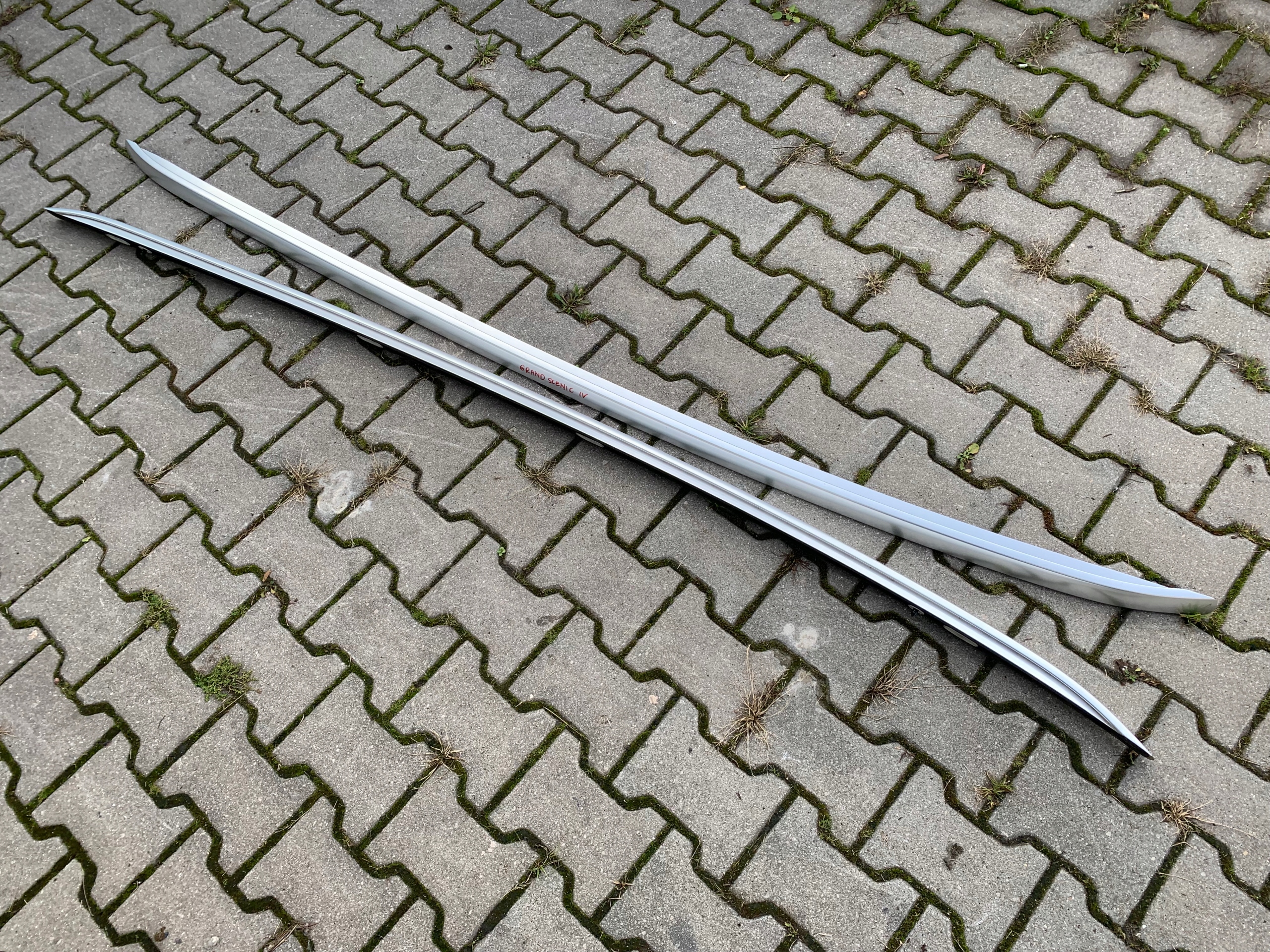 RENAULT GRAND SCENIC IV RELINGI DACHOWE KOMPLET