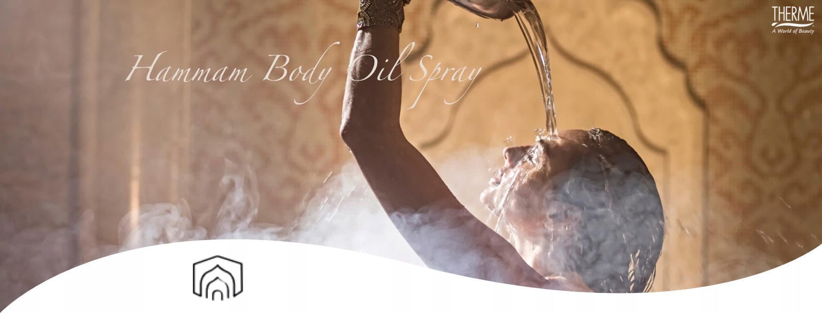 HAMMAM OLEJEK DO CIAŁA W SPRAYU VEGAN 125ml Opakowanie atomizer