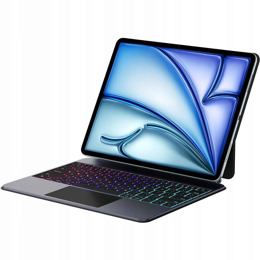 Pouzdro s klávesnicí pro iPad Air 13 M2 M3 iPad Pro 12.9 Dux Ducis pouzdro