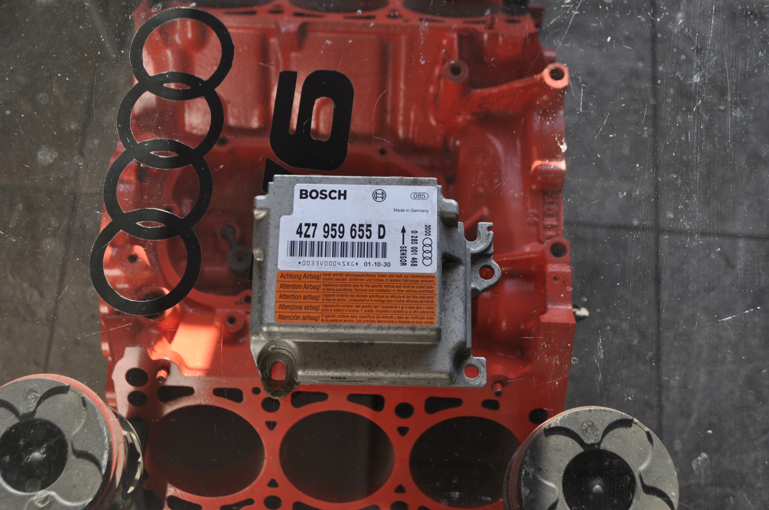 Блок airbag Audi A6 (4B2, C5) 4Z7959655D 2.7л бензин 184kW 2000
