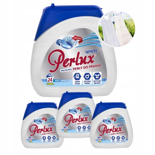 

Kapsułki do prania Perlux White do białego