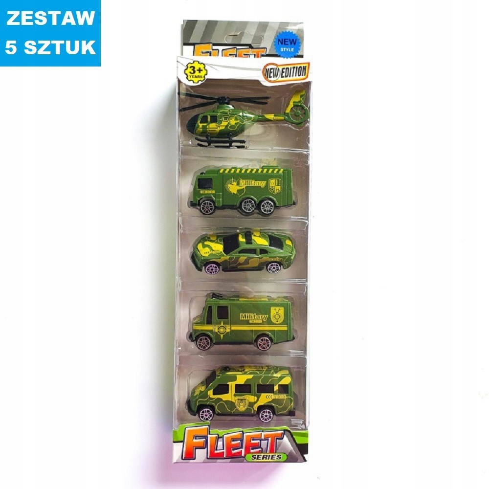 POJAZDY "WOJSKO-1" - 5 szt.