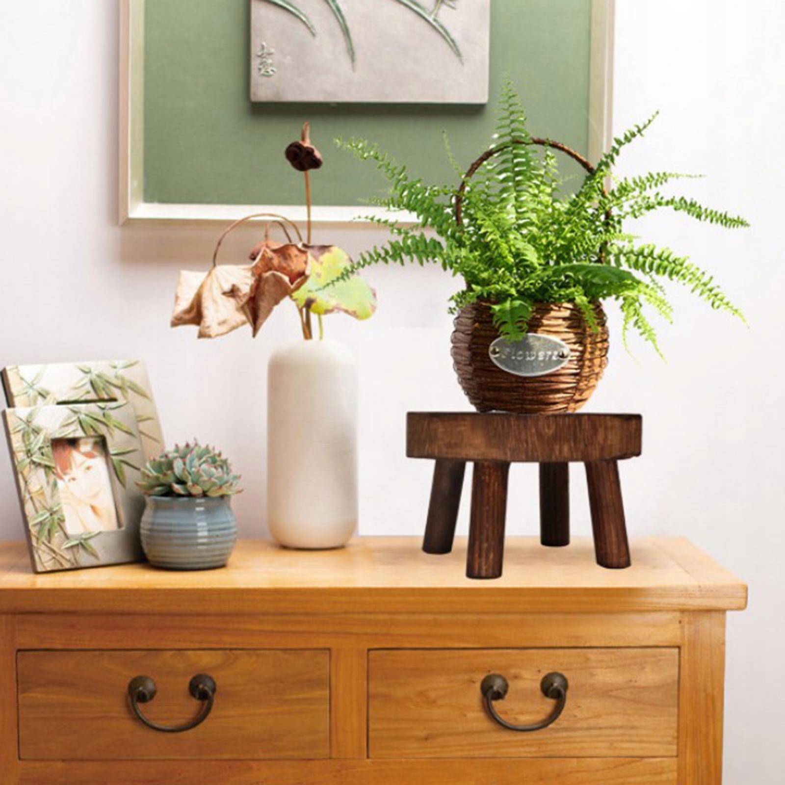 1 a z drewna Mini stojak na doniczkę, Rodzaj imadła inne