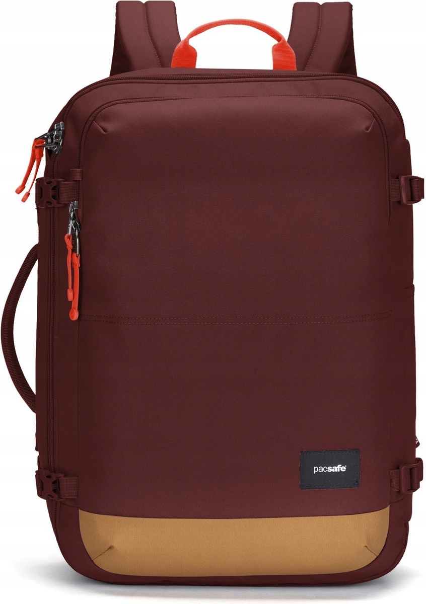 Batoh proti krádeži Pacsafe Go 34L Garnet Red