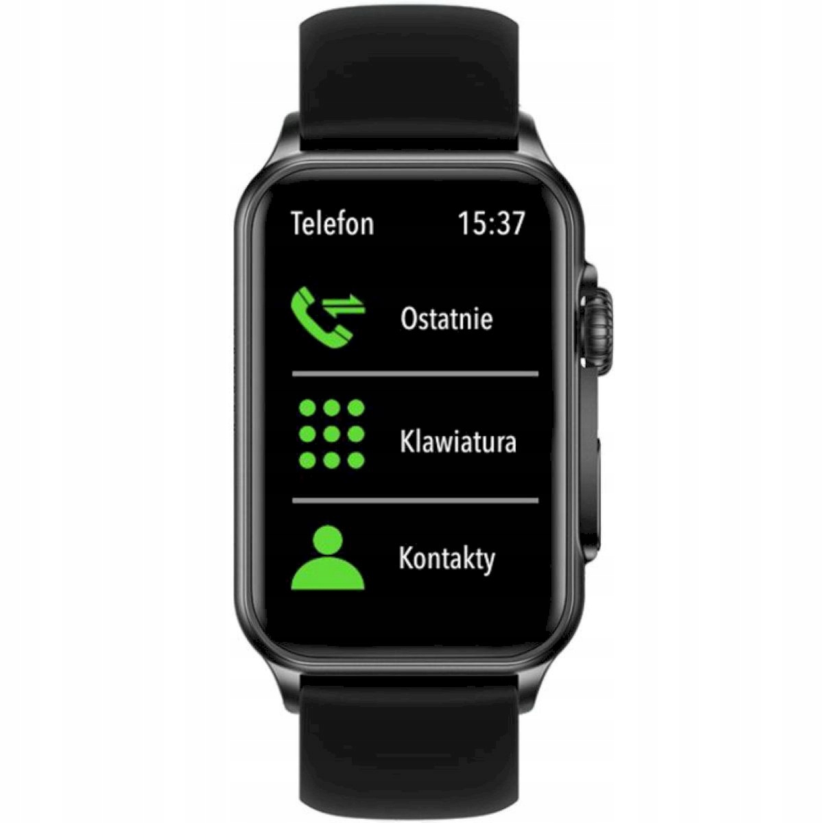 Chytré Hodinky s funkcí hovoru Rubicon RNCF06 Černé