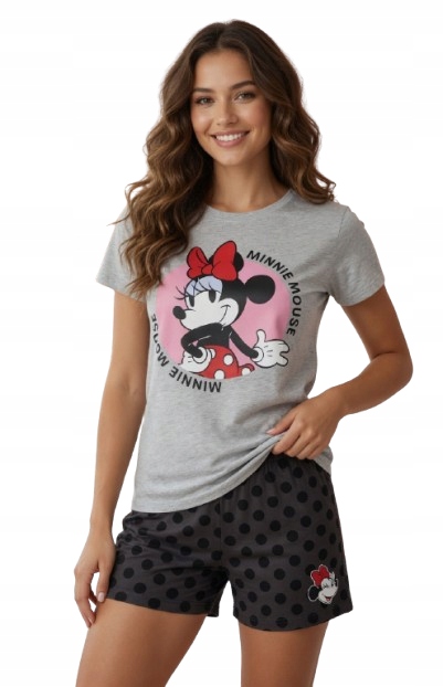 Vtipné Pyžamo Minnie Mouse Dámské Pyžamo Minnie Disney Originál M