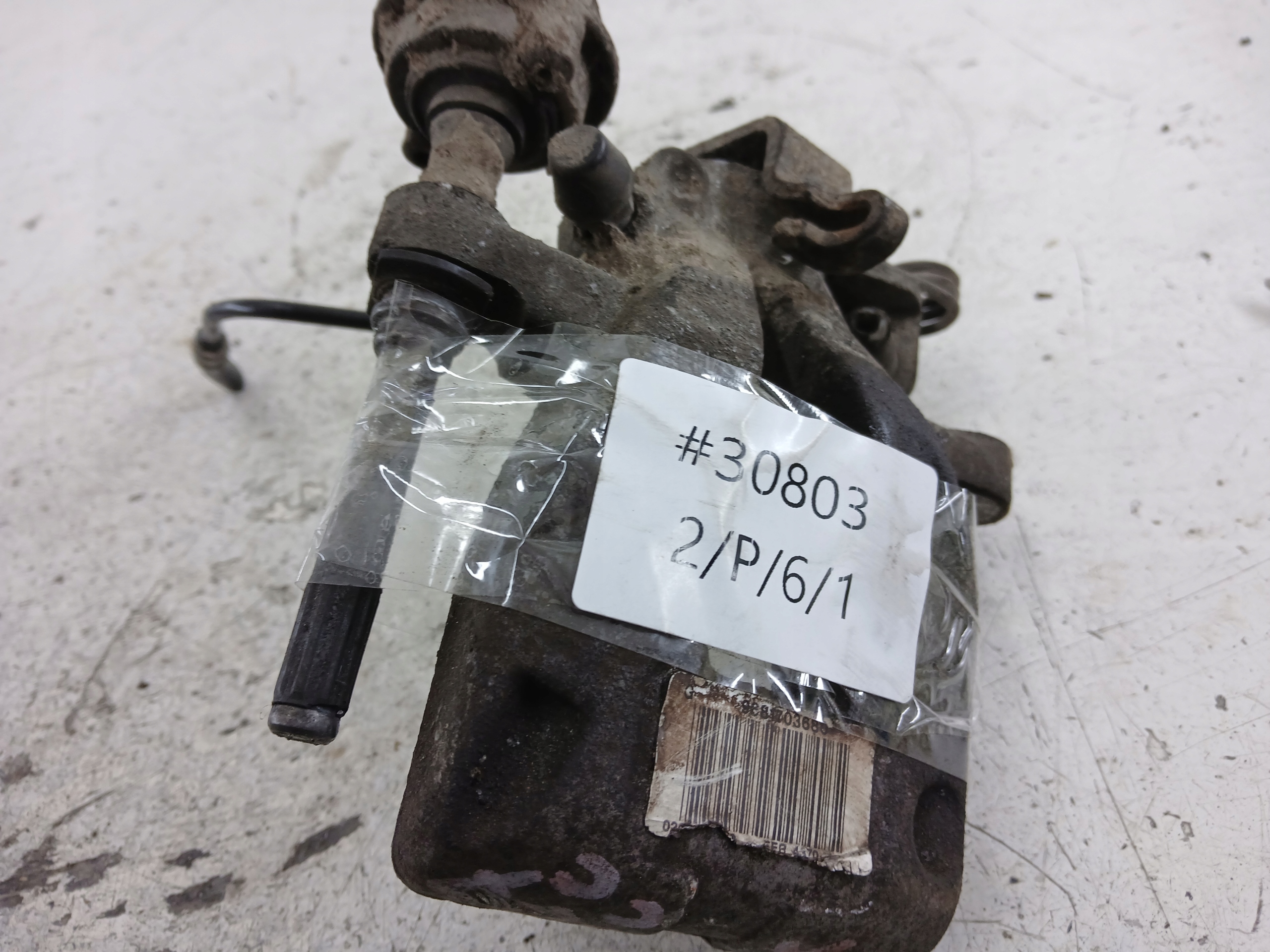 PEUGEOT 207 CC caliper brake left rear part
