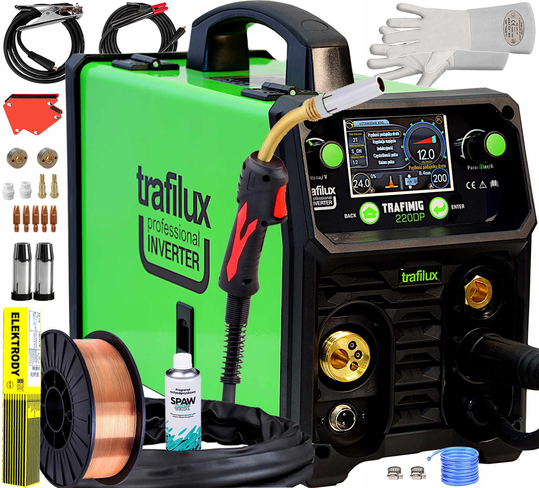 SPAWARKA MIGOMAT TRAFILUX TRAFIMIG 220 DUAL PULS