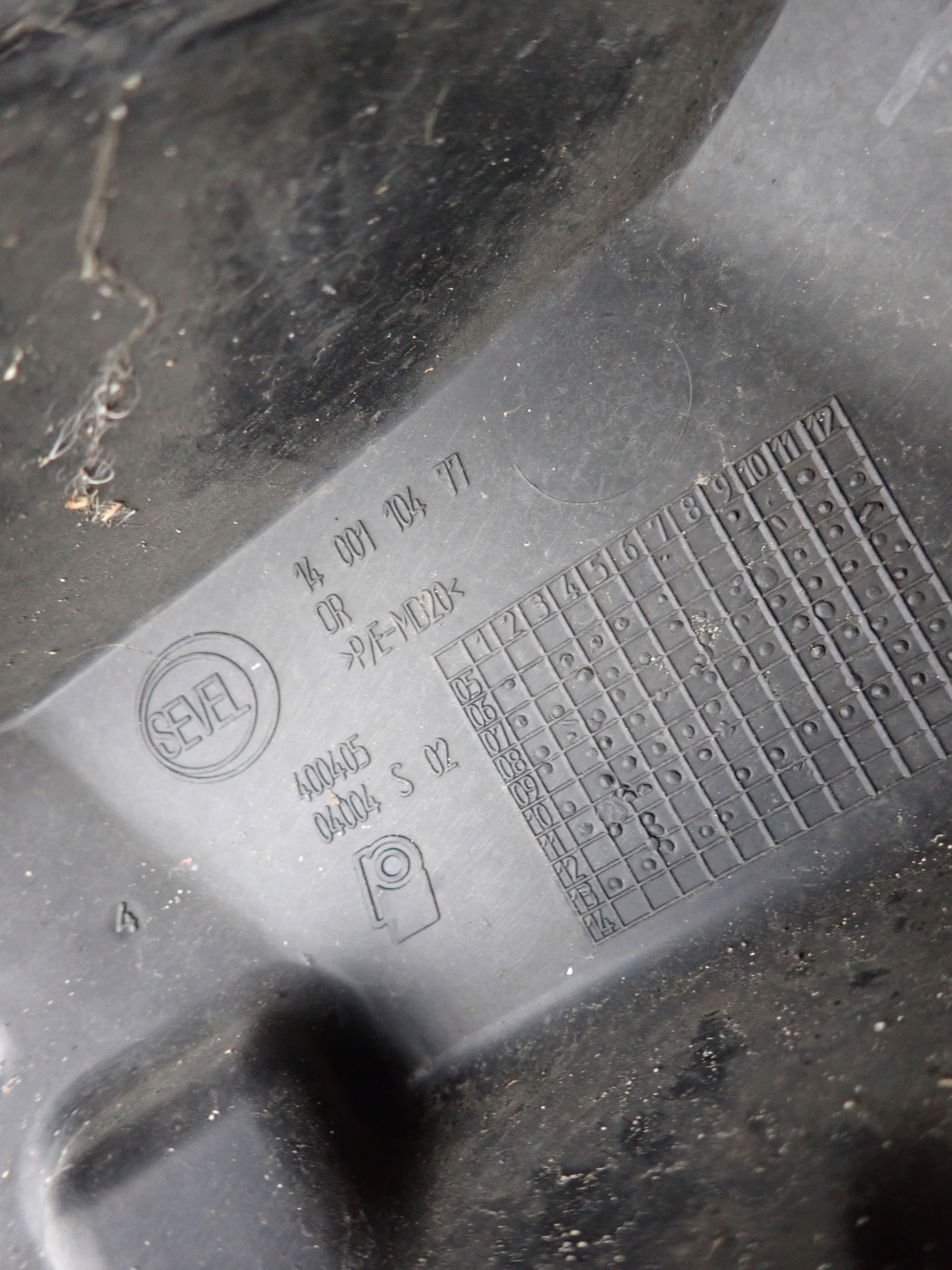 příčka nárazníku předek FIAT SCUDO JUMPY EXPERT 06- 1400110477