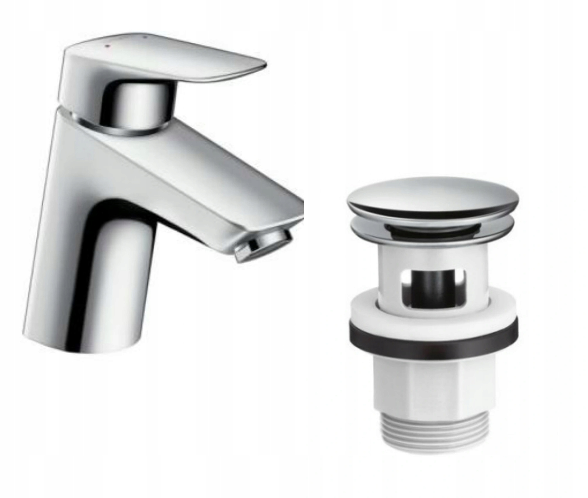 Logis Umyvadlová baterie 70 s Push-Open zátkou Hansgrohe 71077000