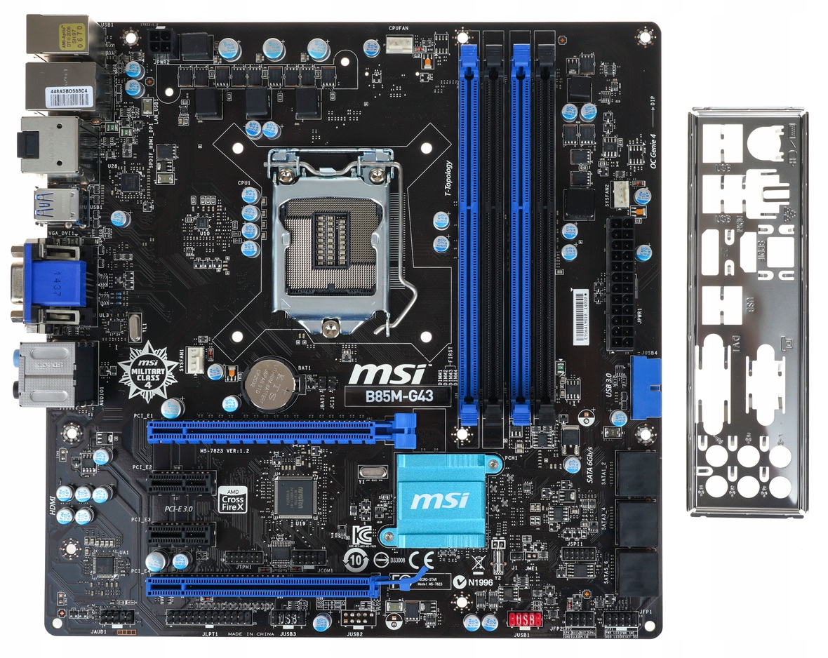 

Płyta Główna Msi B85M-G43 s1150 DDR3 Crossfire Xmp