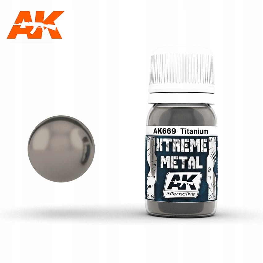 Xtreme Metal Titanium AK669 30 ml New