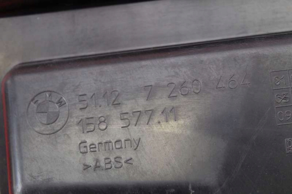 bumper bracket right rear part 7260464 BMW F31 11-16