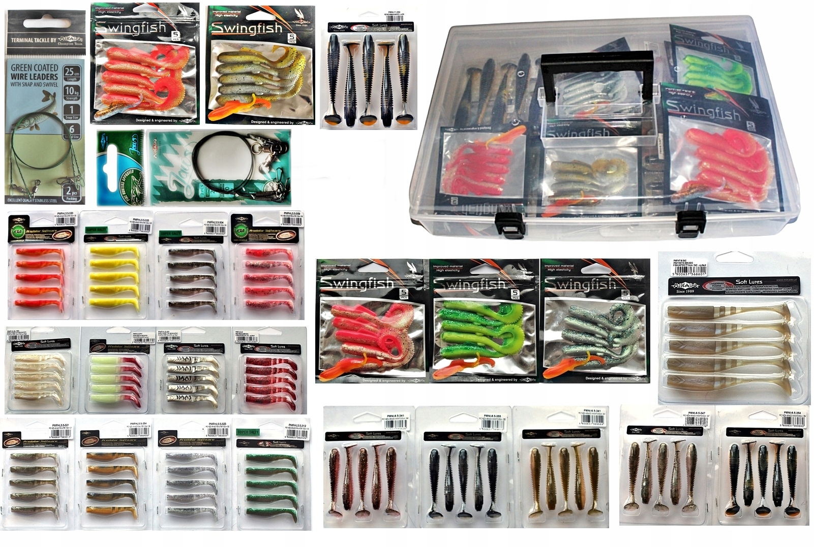 GUMY + AKCESORIA - MIKADO 4 + SKRZYNKA + GRATIS.