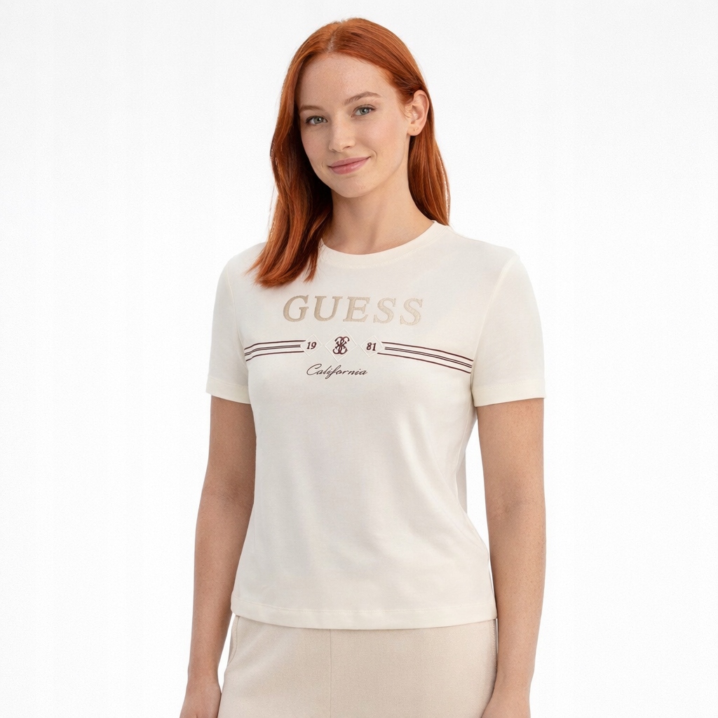 Dámské triko Guess febe ss cn t-shirt