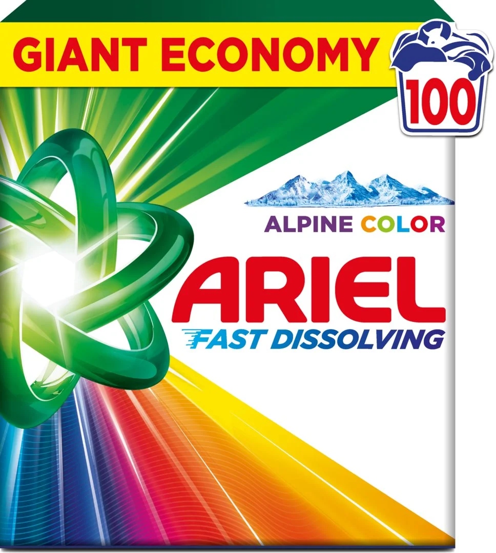 Levně Ariel prášek Color 5.5kg/100PD Box