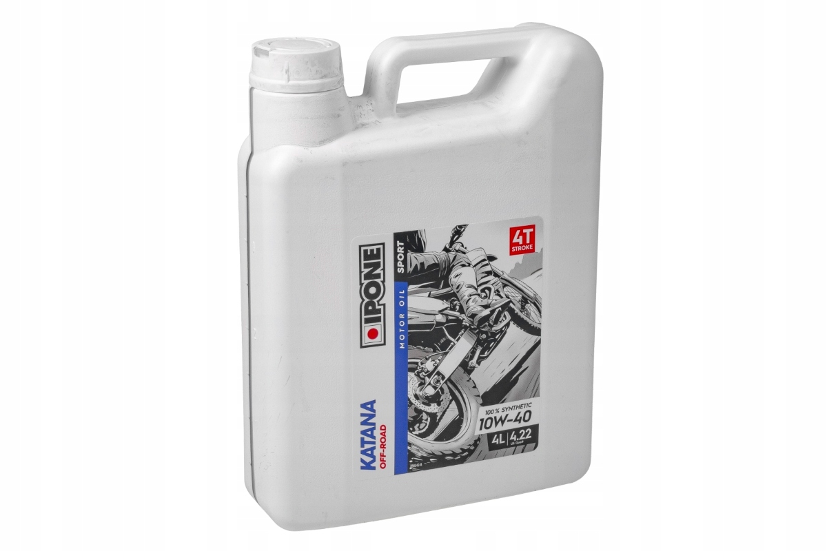 Motorový olej Ipone Katana Off Road 4T 10W40, 4 litre (syntetický)