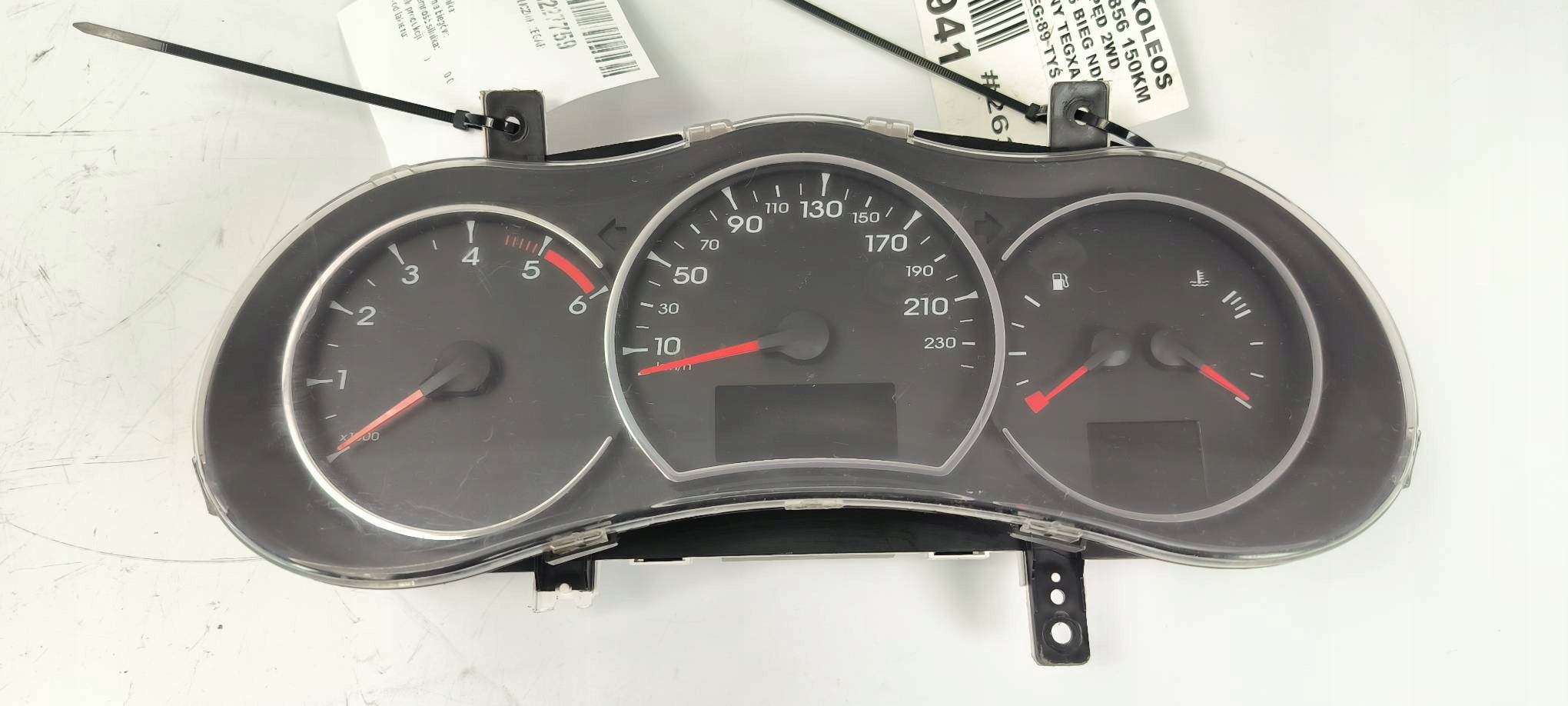 dials clock 24810-2077R RENAULT KOLEOS