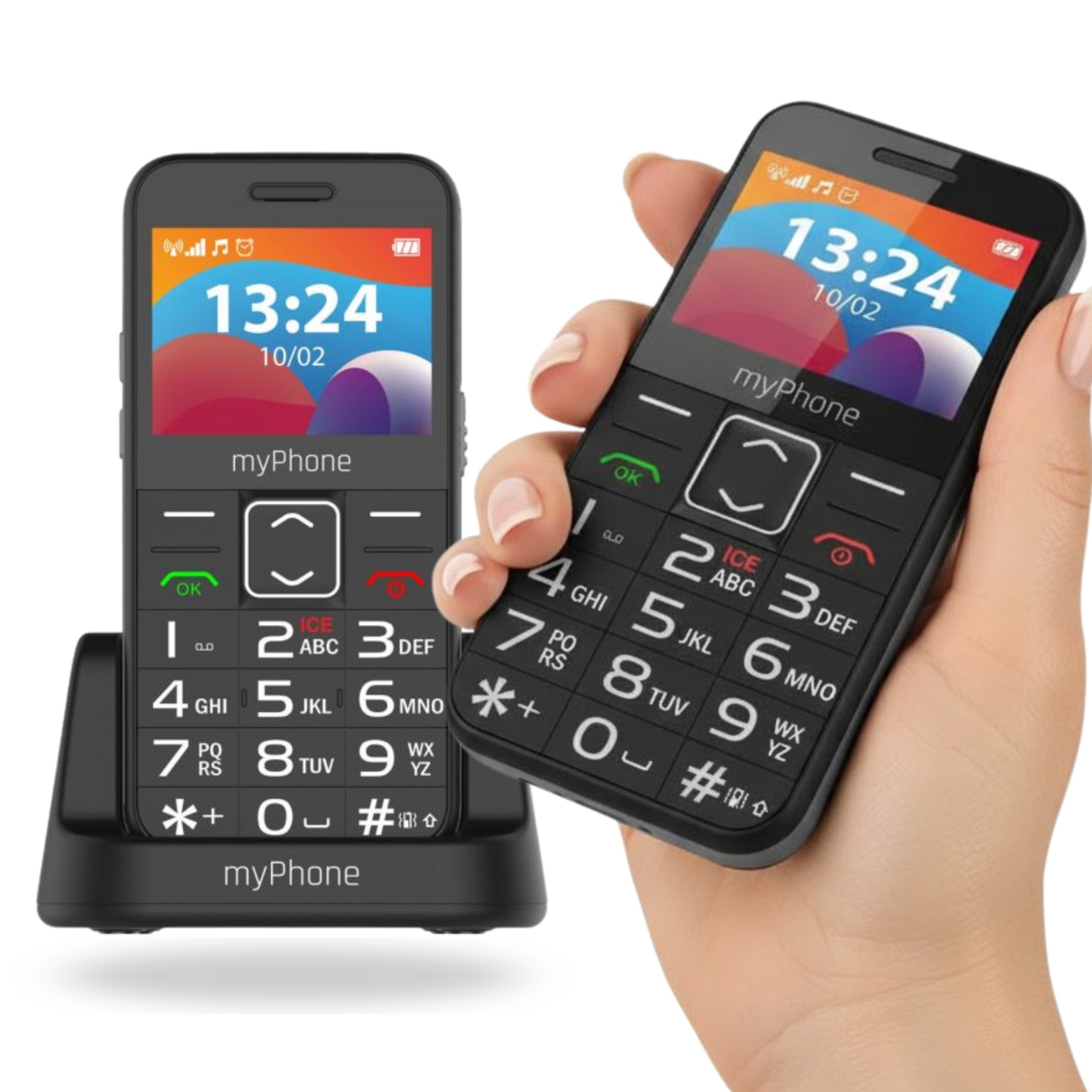 Telefon Komórkowy Myphone Halo 3 Lte Z Klawiszami Dla Seniora Stacjonarny