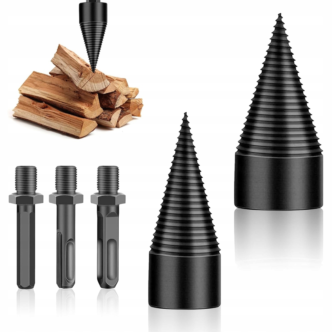 ŚWIDER DO ŁUPANIA DREWNA WIERTŁO STOŻEK ŁUPARKA 42MM +32MM WIERTARKI STOŻEK Marka Bedee