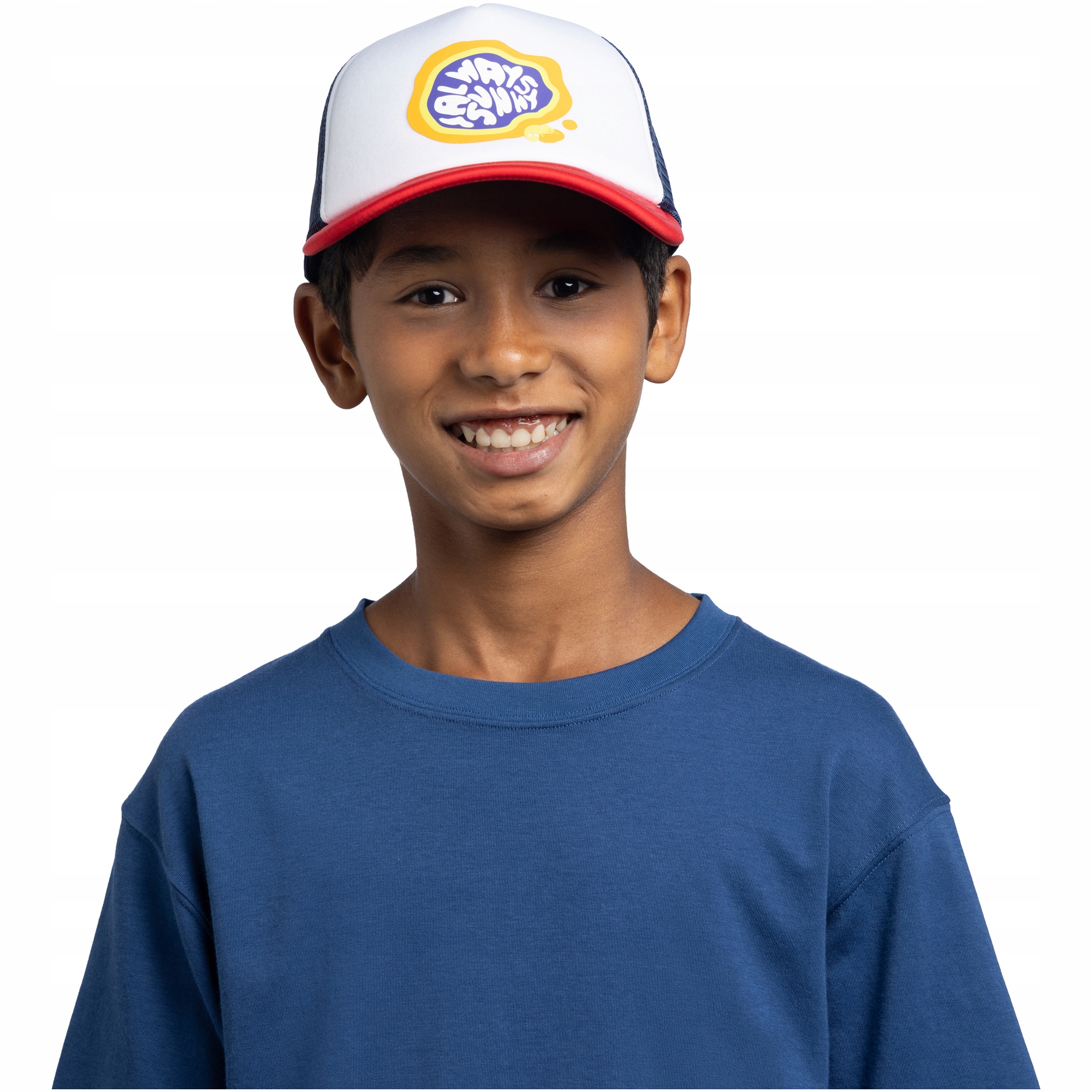 Czapka z daszkiem dziecięca Buff Trucker Cap Parth Multi