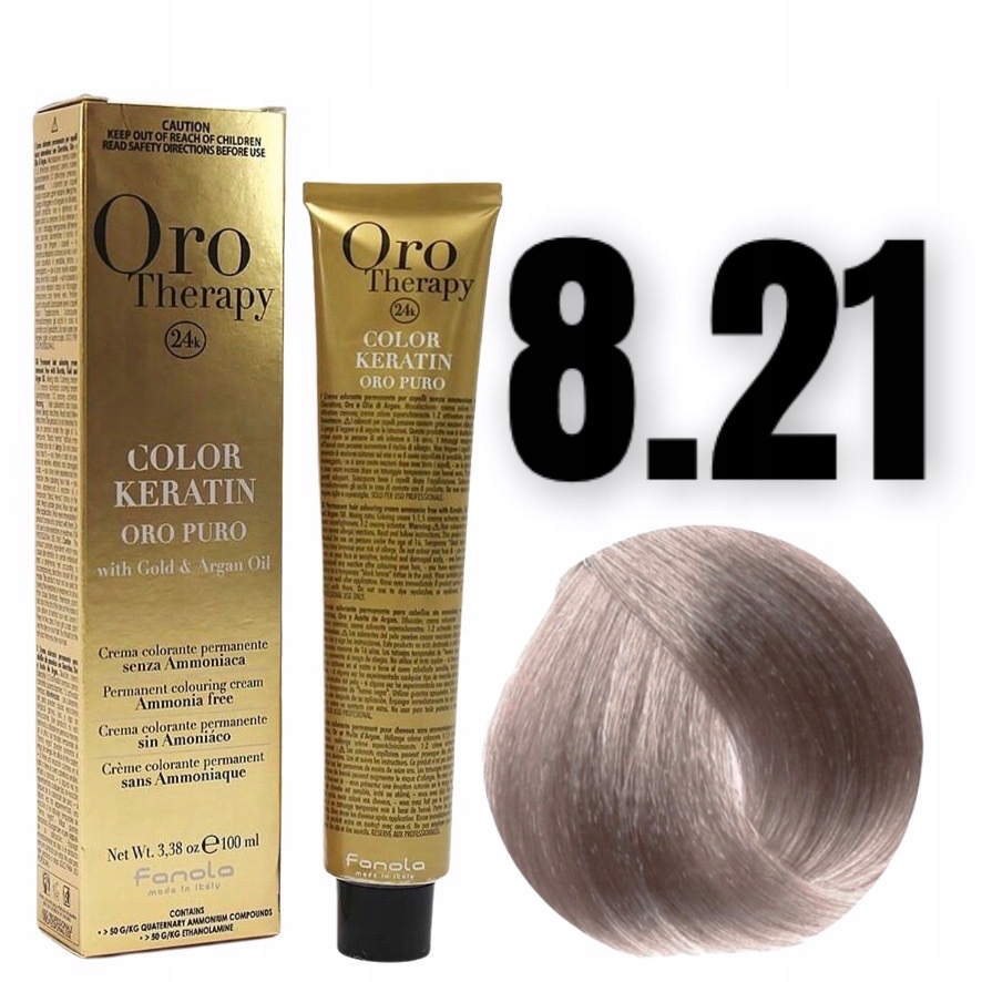 

Oro Puro 8.21 Extra Farba Bez Amoniaku Fanola