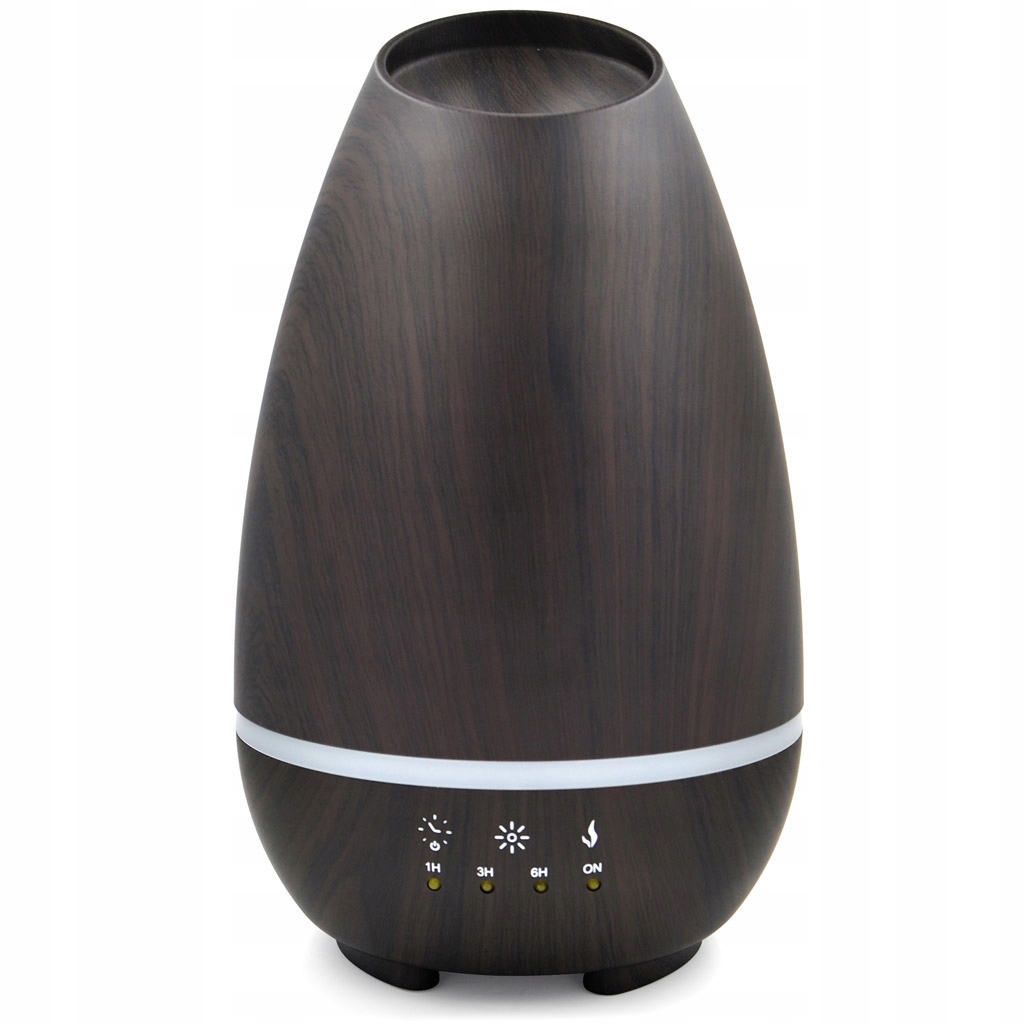 

Duży 23cm Nawilżacz powietrza jonizator Brown Wood