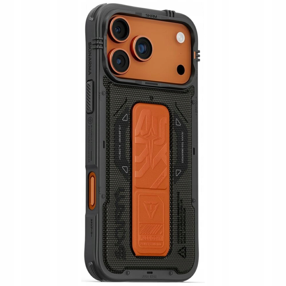 Pouzdro Skinarma Phantom pro iPhone 17 Pro Max s magnetickým nabíjením stojánek