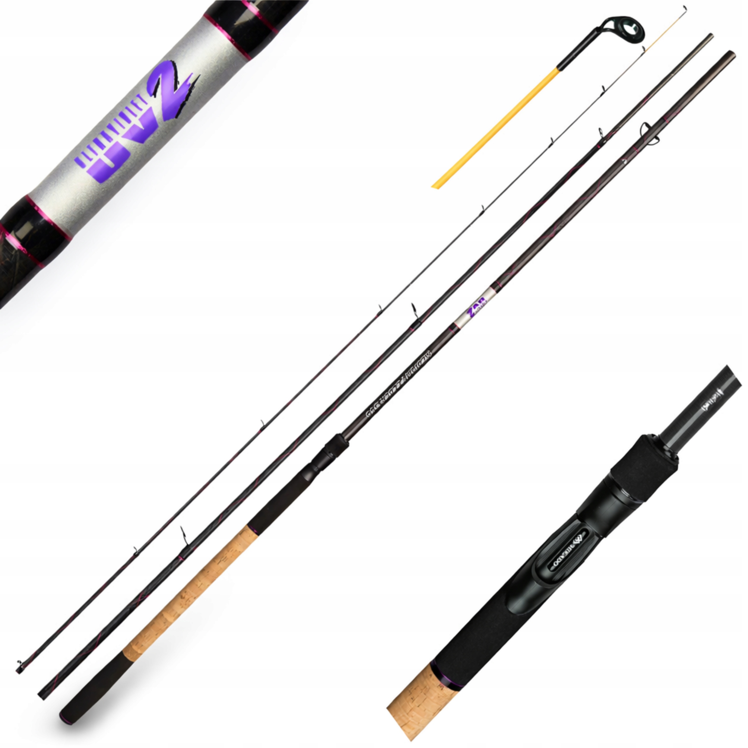 Wędka Mikado Ultraviolet II Medium Feeder 345cm 90g