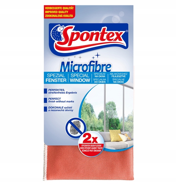 

Spontex Ścierka do Szyb-Okien Window z Mikrofibry