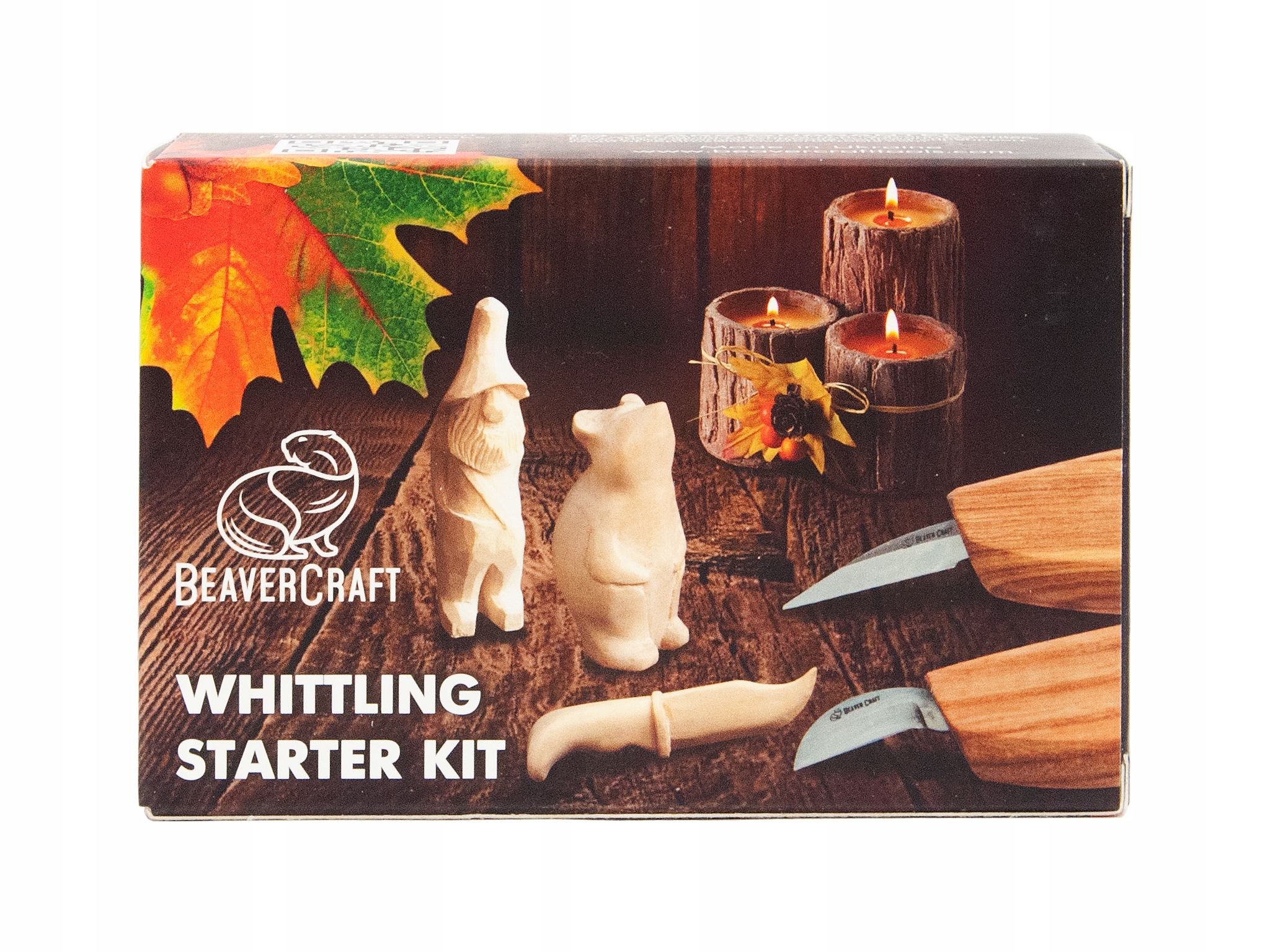 Zestaw podstawowy do strugania w drewnie Beaver Craft