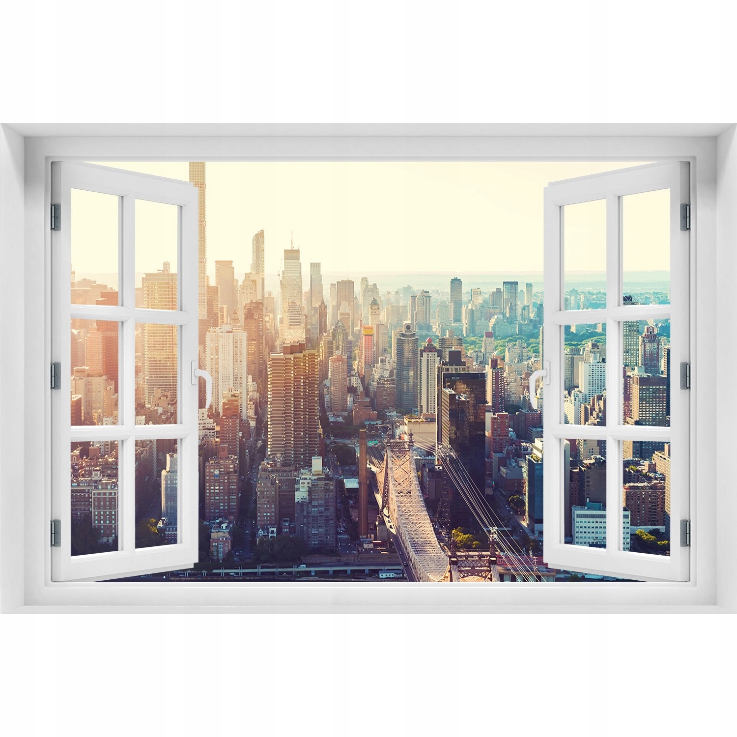 

Fototapeta Naklejka na ścianę Nowy Jork lot ptaka