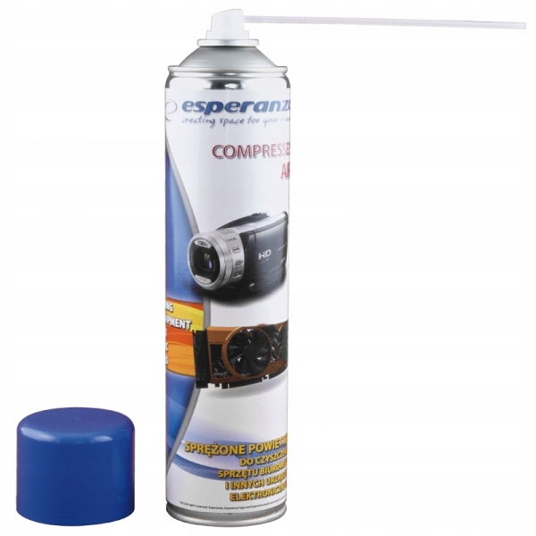 

sprężone powietrze Esperanza 600ml ES118