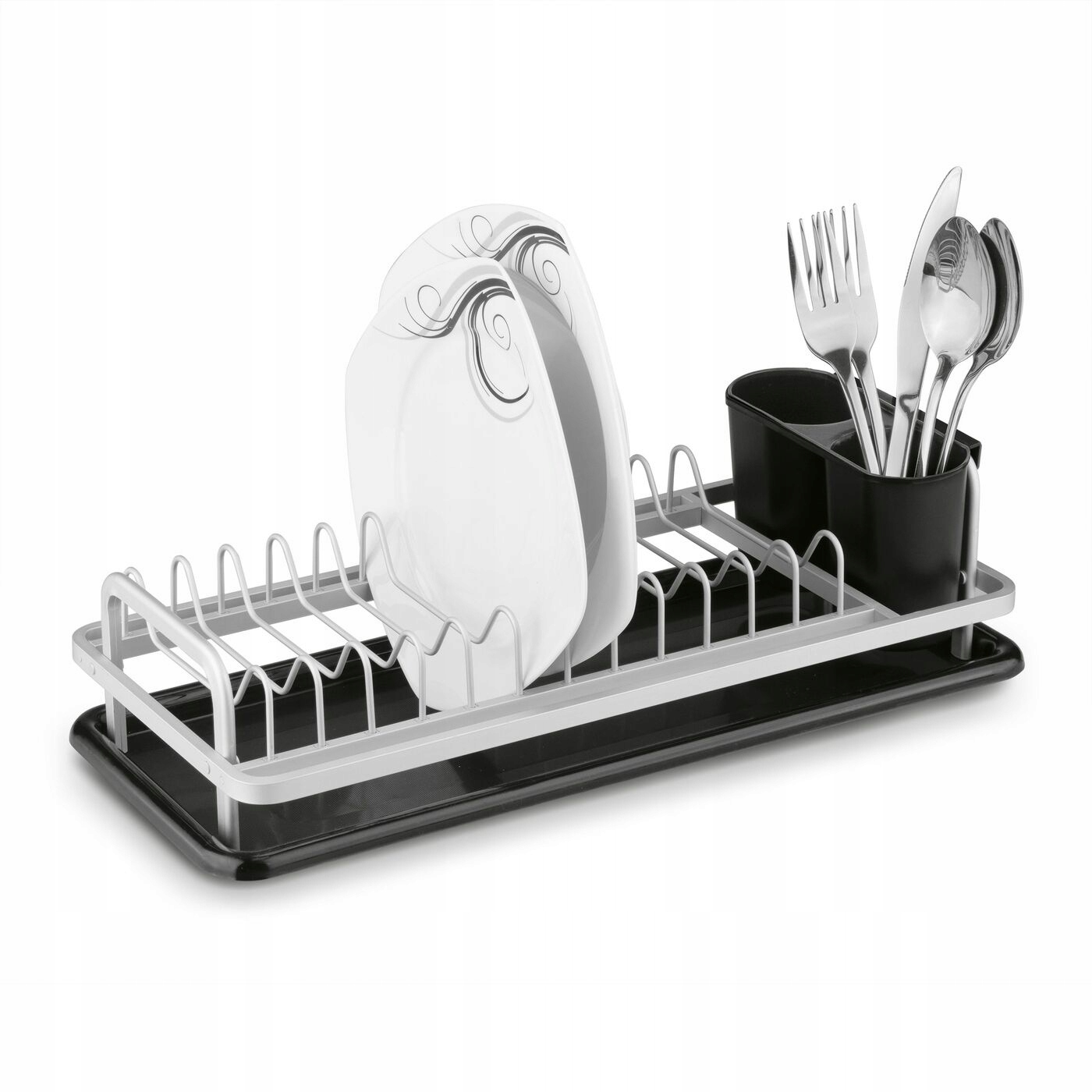 

Suszarka Do Naczyń czarna Ociekacz Na Sztućce