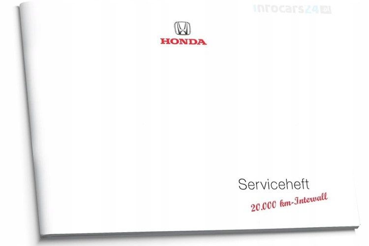 Honda Německá servisní kniha pro 3 modely