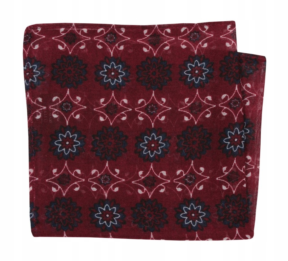 Czerwona Poszetka Męska Chattier